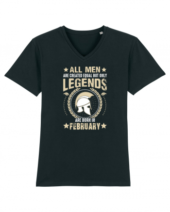 All Men Are Equal Legends Are Born In February Black