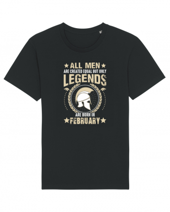 All Men Are Equal Legends Are Born In February Black