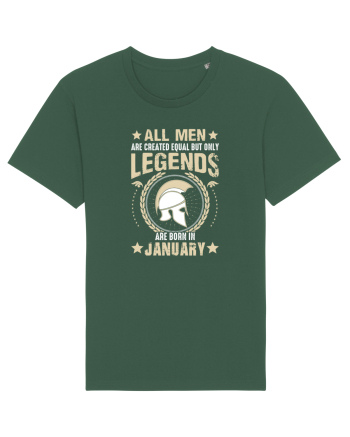 All Men Are Equal Legends Are Born In January Bottle Green