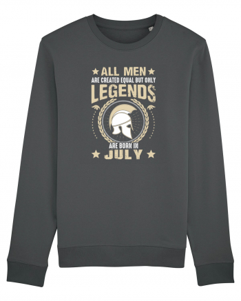 All Men Are Equal Legends Are Born In July Anthracite