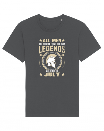 All Men Are Equal Legends Are Born In July Anthracite