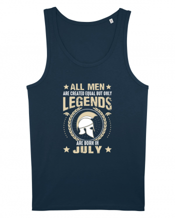 All Men Are Equal Legends Are Born In July Navy