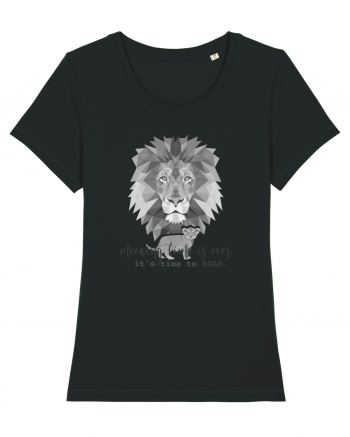 Lion - It's time to roar Black