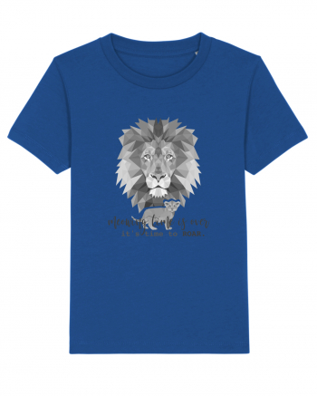 Lion - It's time to roar Majorelle Blue