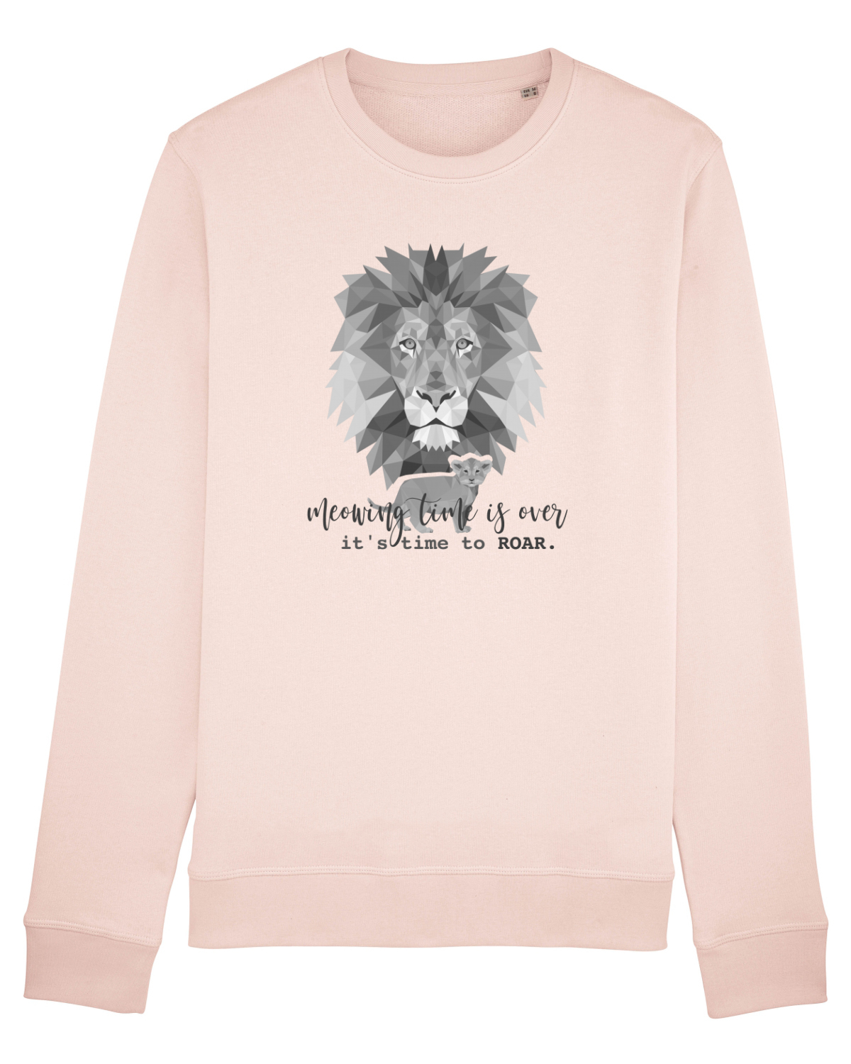 Bluză mânecă lungă Unisex Rise Candy Pink