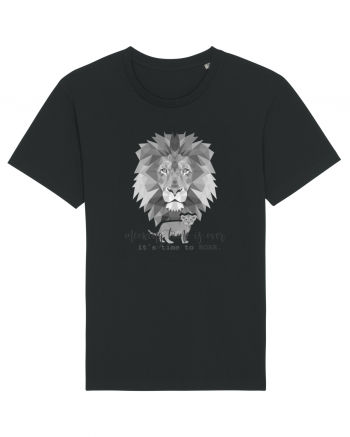 Lion - It's time to roar Black