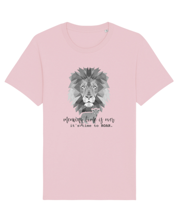 Lion - It's time to roar Cotton Pink
