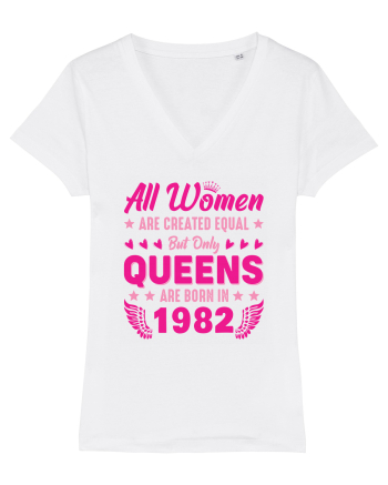 All Women Are Equal Queens Are Born In 1982 White