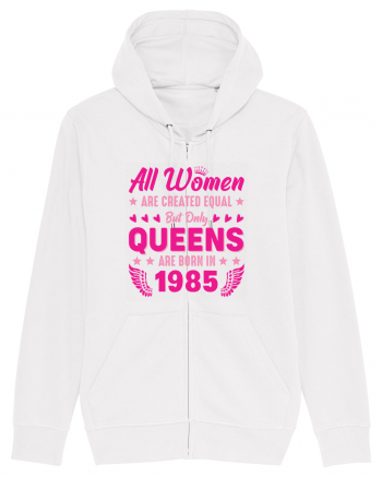All Women Are Equal Queens Are Born In 1985 White