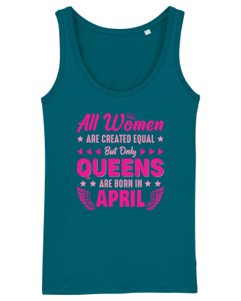 All Women Are Equal Queens Are Born In April Ocean Depth