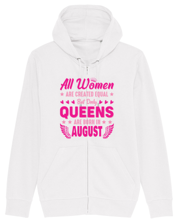 All Women Are Equal Queens Are Born In August White