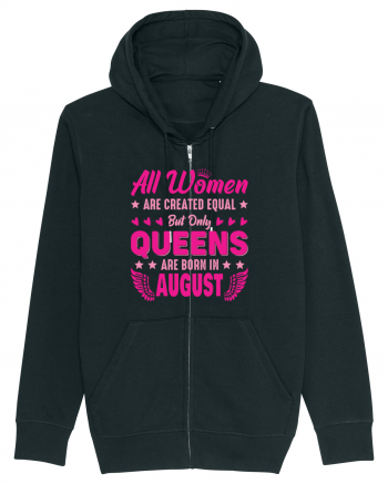 All Women Are Equal Queens Are Born In August Black