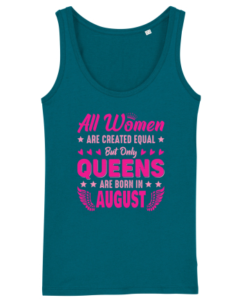 All Women Are Equal Queens Are Born In August Ocean Depth