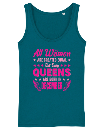 All Women Are Equal Queens Are Born In December Ocean Depth