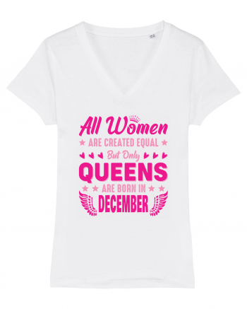 All Women Are Equal Queens Are Born In December White