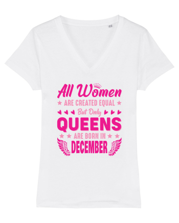All Women Are Equal Queens Are Born In December White