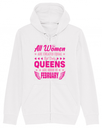 All Women Are Equal Queens Are Born In February White