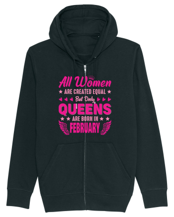 All Women Are Equal Queens Are Born In February Black