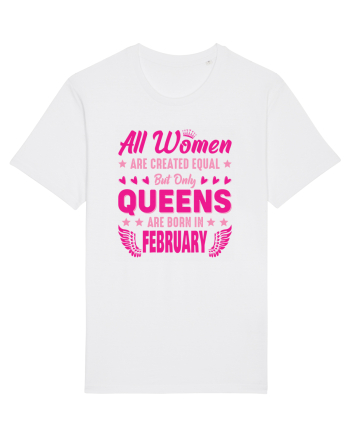 All Women Are Equal Queens Are Born In February White