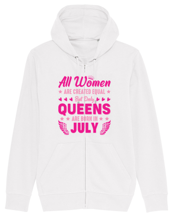 All Women Are Equal Queens Are Born In July White