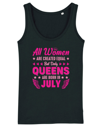 All Women Are Equal Queens Are Born In July Black