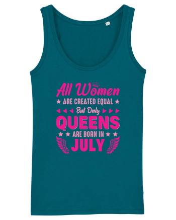 All Women Are Equal Queens Are Born In July Ocean Depth