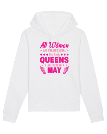 All Women Are Equal Queens Are Born In May White