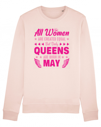 All Women Are Equal Queens Are Born In May Candy Pink
