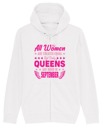 All Women Are Equal Queens Are Born In September White