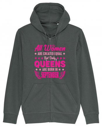 All Women Are Equal Queens Are Born In September Anthracite