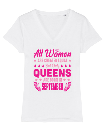 All Women Are Equal Queens Are Born In September White