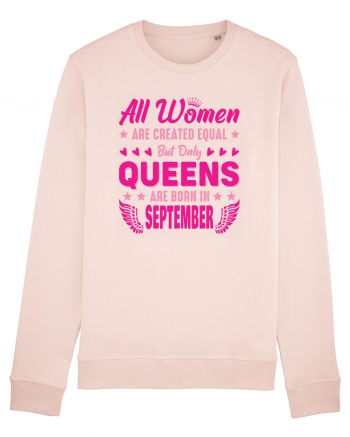 All Women Are Equal Queens Are Born In September Candy Pink