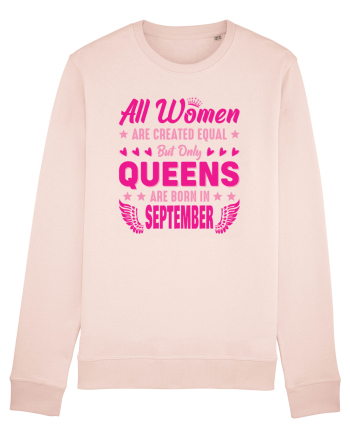 All Women Are Equal Queens Are Born In September Candy Pink