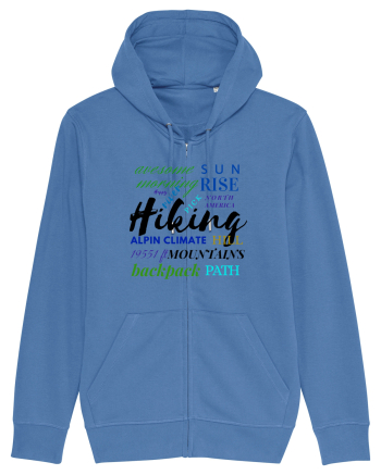 Hiking Bright Blue