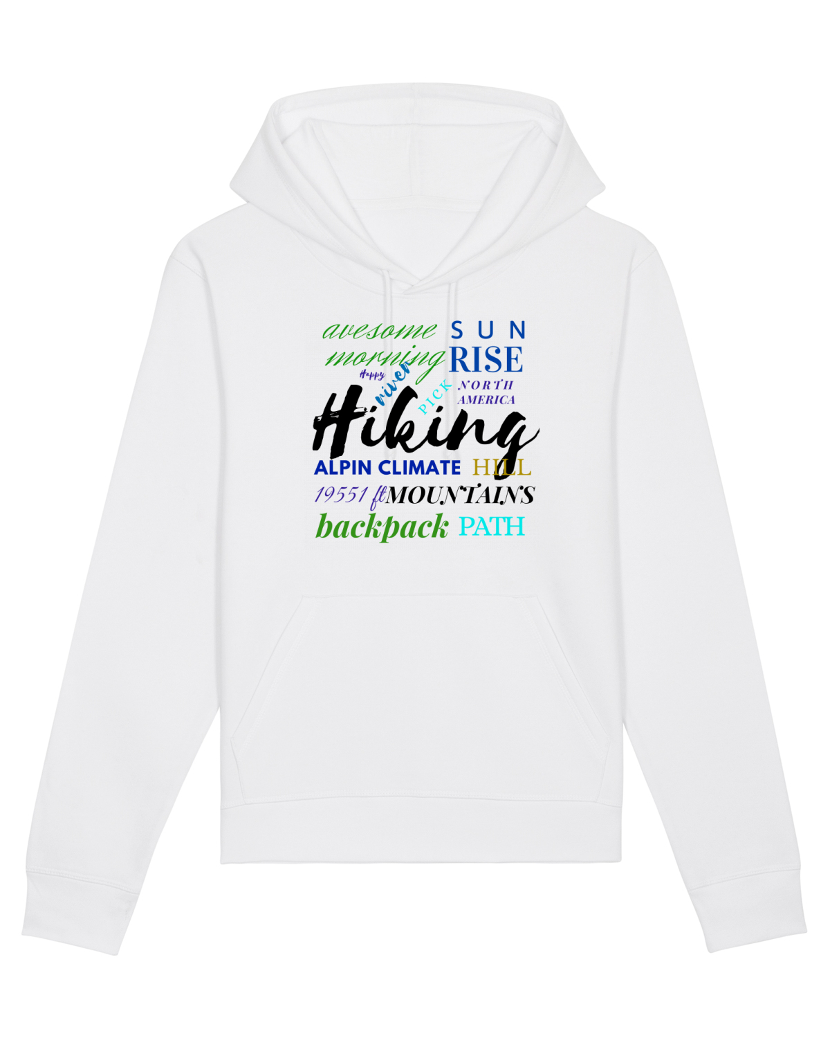 Hanorac Unisex Drummer White