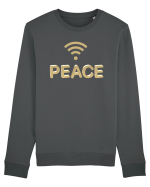 Peace Bluză mânecă lungă Unisex Rise