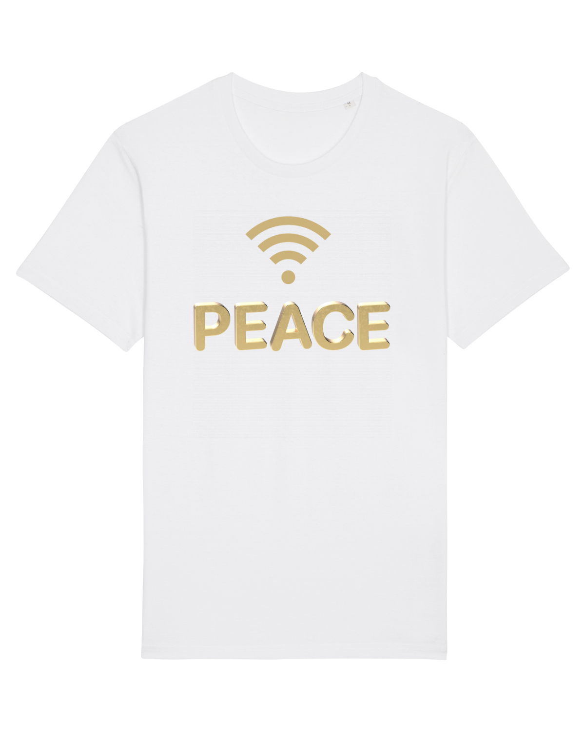 Tricou mânecă scurtă Unisex Rocker White