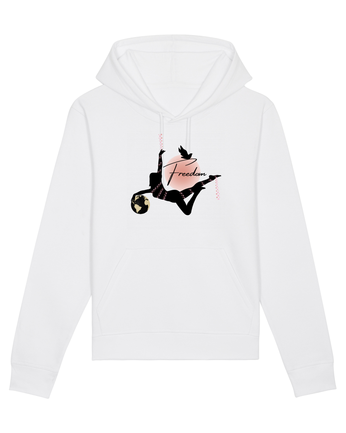 Hanorac Unisex Drummer White