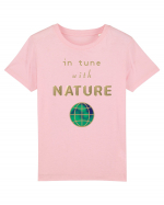 In Tune With Nature Tricou mânecă scurtă  Copii Mini Creator