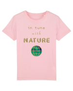 In Tune With Nature Tricou mânecă scurtă  Copii Mini Creator