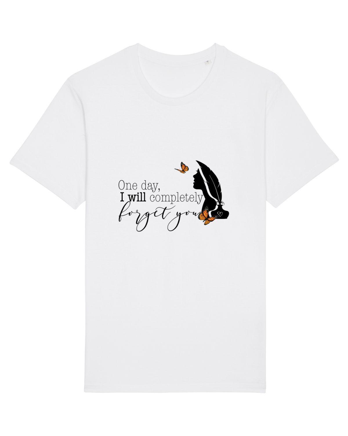 Tricou mânecă scurtă Unisex Rocker White