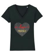 Love Yourself Tricou mânecă scurtă guler V Damă Evoker