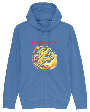 Free Your Spirit Bright Blue