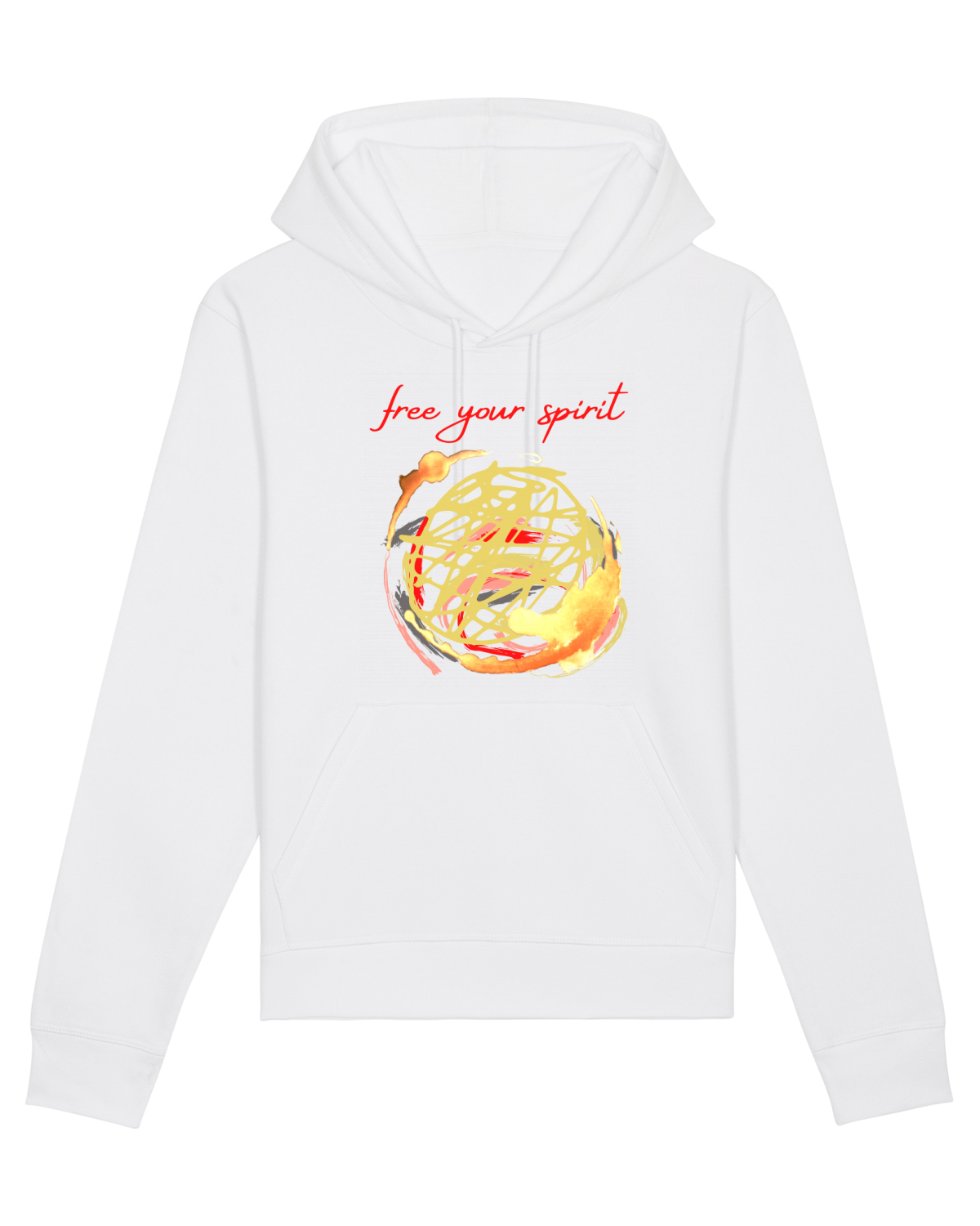 Hanorac Unisex Drummer White