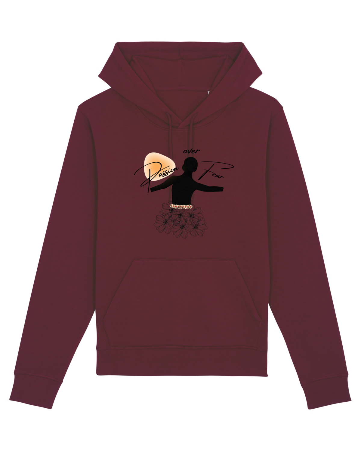 Hanorac Unisex Drummer Burgundy