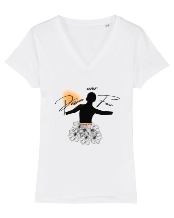 Passion Over Fear White