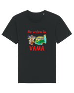 Ne Vedem In VAMA,Vacanta La Mare Tricou mânecă scurtă Unisex Rocker