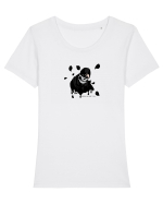 Shadows have more to say 2 Tricou mânecă scurtă guler larg fitted Damă Expresser