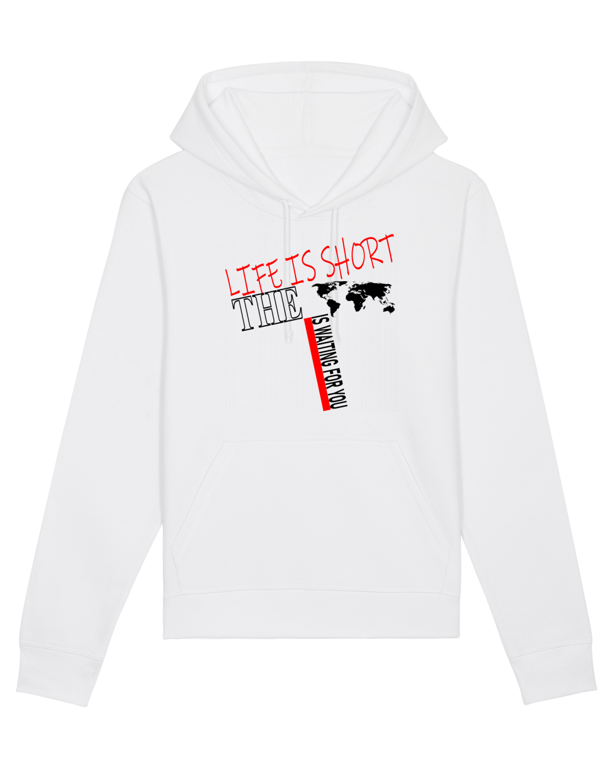 Hanorac Unisex Drummer White