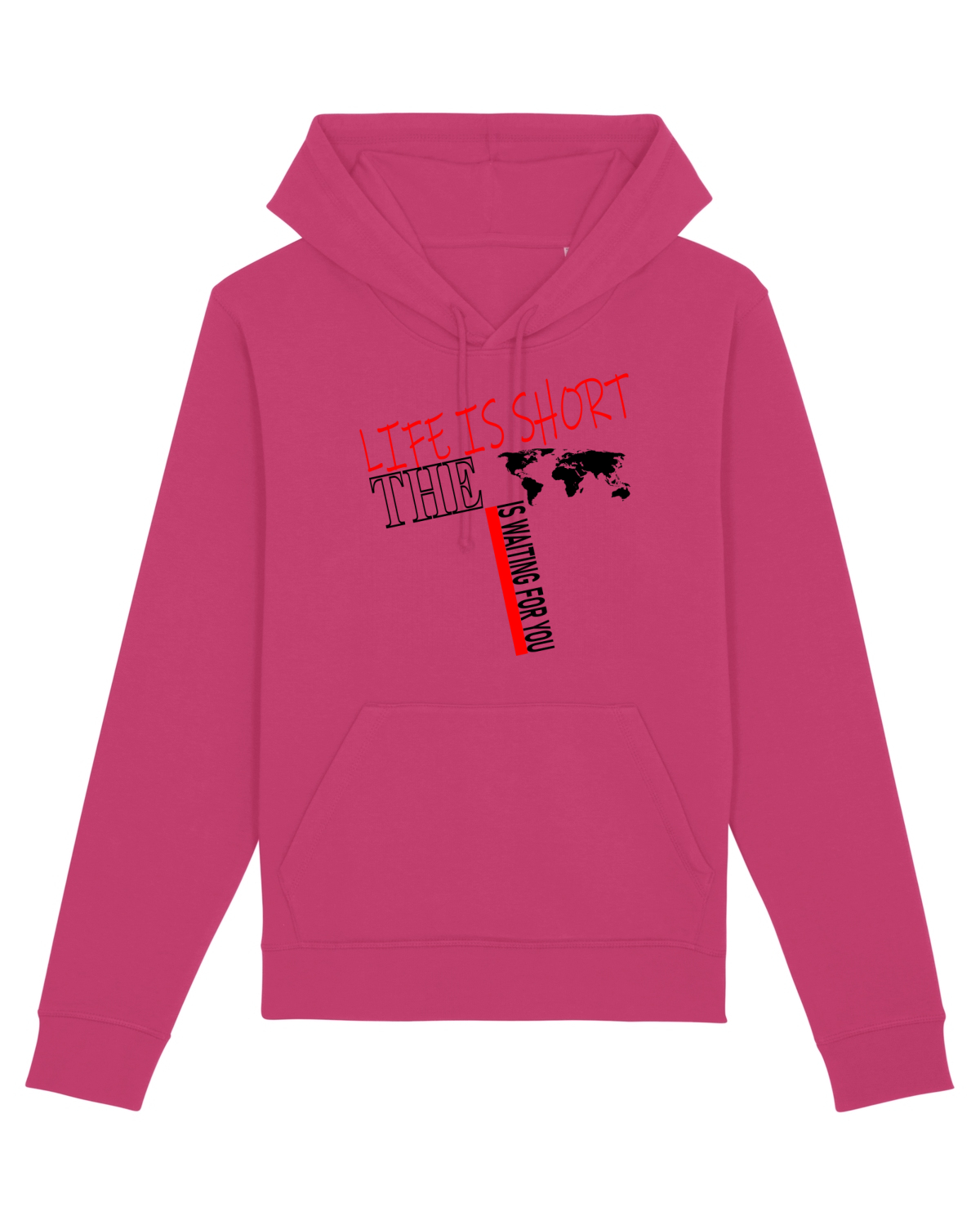 Hanorac Unisex Drummer Raspberry